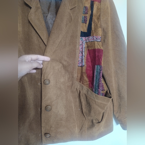 Vintage velvet jacket - Picture 9 of 10